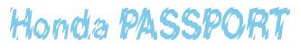 Rendering -Honda PASSPORT - using Nervous