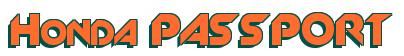 Rendering -Honda PASSPORT - using Machine
