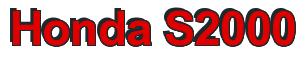 Rendering -Honda S2000 - using Arial Bold