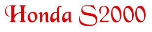 Rendering -Honda S2000 - using Black Chancery