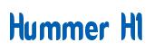 Rendering -Hummer H1 - using Callimarker