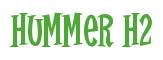 Rendering -Hummer H2 - using Cooper Latin