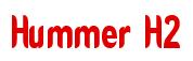 Rendering -Hummer H2 - using Callimarker