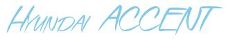 Rendering "Hyundai ACCENT" using Speed Stroke