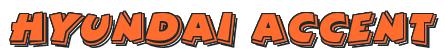Rendering "Hyundai ACCENT" using Comic Strip