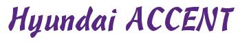 Rendering "Hyundai ACCENT" using Hind