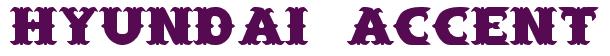 Rendering "Hyundai ACCENT" using Saloon