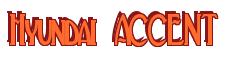 Rendering "Hyundai ACCENT" using Deco