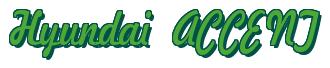 Rendering "Hyundai ACCENT" using Jot-down 