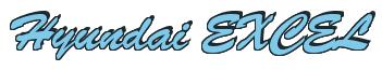 Rendering "Hyundai EXCEL" using Brush Script