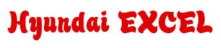 Rendering "Hyundai EXCEL" using Fink Brush
