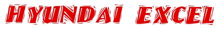 Rendering "Hyundai EXCEL" using Cut Ragged