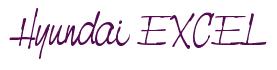 Rendering "Hyundai EXCEL" using Neville Script
