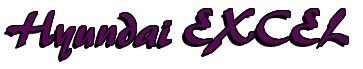 Rendering "Hyundai EXCEL" using Brush