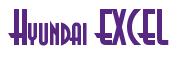 Rendering "Hyundai EXCEL" using Asia