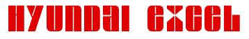 Rendering "Hyundai EXCEL" using Glaze