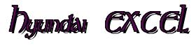 Rendering "Hyundai EXCEL" using Kelt