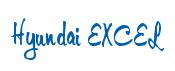Rendering "Hyundai EXCEL" using Memo