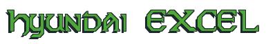 Rendering "Hyundai EXCEL" using Norman Normal
