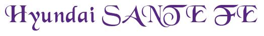 Rendering "Hyundai SANTE FE" using Black Chancery