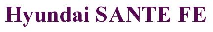 Rendering "Hyundai SANTE FE" using Times New Roman Bold