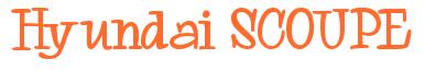 Rendering "Hyundai SCOUPE" using Whoa Whoa