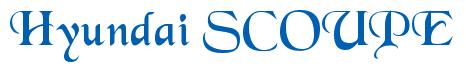 Rendering "Hyundai SCOUPE" using Black Chancery