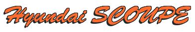 Rendering "Hyundai SCOUPE" using Brush Script