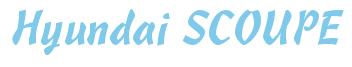 Rendering "Hyundai SCOUPE" using Hind