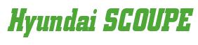 Rendering "Hyundai SCOUPE" using Boroughs