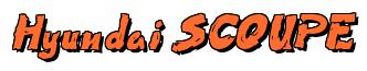 Rendering "Hyundai SCOUPE" using Paint