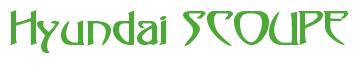 Rendering "Hyundai SCOUPE" using Saga