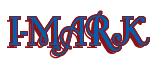 Rendering -I-MARK - using Fonteroy Brown