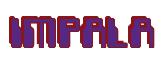 Rendering -IMPALA - using Computer Font