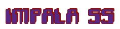 Rendering -IMPALA SS - using Computer Font