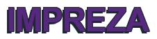 Rendering -IMPREZA - using Arial Bold