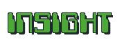 Rendering -INSIGHT - using Computer Font