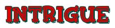 Rendering -INTRIGUE - using FinkBold