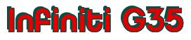Rendering -Infiniti G35 - using Charlet