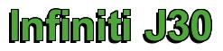 Rendering -Infiniti J30 - using Arial Bold