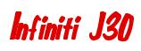 Rendering -Infiniti J30 - using Big Nib