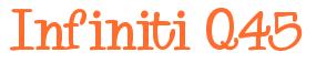 Rendering -Infiniti Q45 - using Whoa Whoa