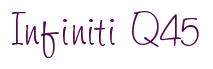 Rendering -Infiniti Q45 - using Freehand 591