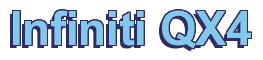 Rendering -Infiniti QX4 - using Arial Bold
