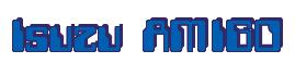 Rendering -Isuzu AMIGO - using Computer Font