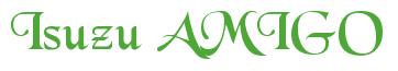 Rendering -Isuzu AMIGO - using Black Chancery