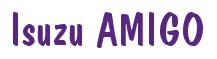 Rendering -Isuzu AMIGO - using Dom Casual