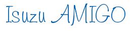Rendering -Isuzu AMIGO - using Freehand 591