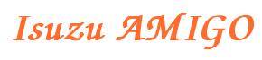 Rendering -Isuzu AMIGO - using Zapf Chancery