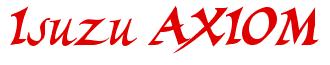 Rendering -Isuzu AXIOM - using Braveheart